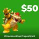 Nintendo eShop Prepaid Card $50 US Key