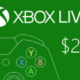 XBOX Live $25 Prepaid Card US