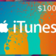 iTunes $100 US Card