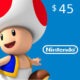 Nintendo eShop Prepaid Card $45 US Key