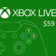 XBOX Live AED 59 Prepaid Card AE