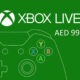 XBOX Live AED 99 Prepaid Card AE